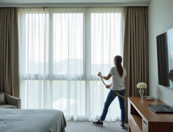 Rochedale South Sheer Curtain Cleaning